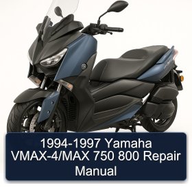 1994-1997 Yamaha VMAX-4/MAX 750 800 Repair Manual