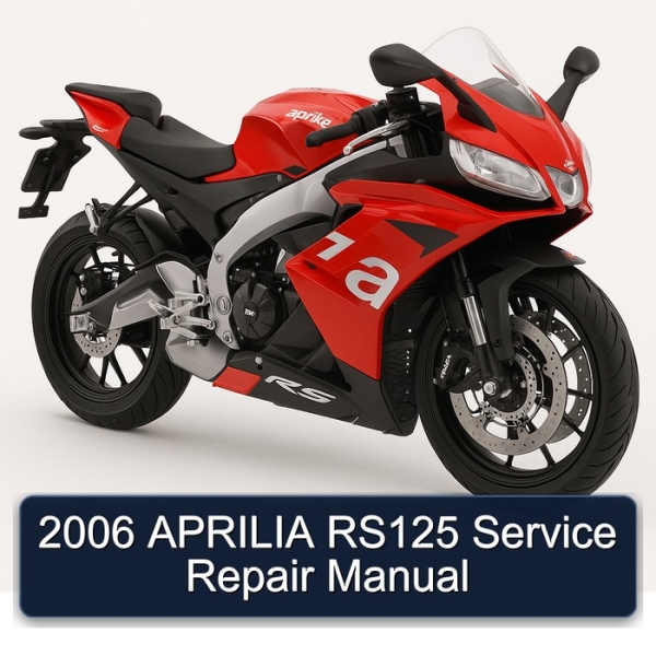 2006 APRILIA RS125 Service Repair Manual