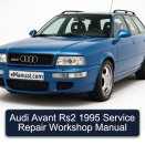 Audi Avant Rs2 1995 Service Repair Workshop Manual