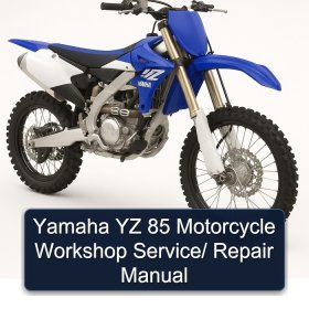 Yamaha YZ 85 Motorcycle Workshop Service/ Repair Manual