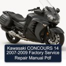 Kawasaki CONCOURS 14 2007-2009 Factory Service Repair Manual Pdf