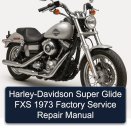Harley-Davidson Super Glide FXS 1973 Factory Service Repair Manual