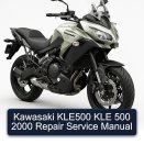 Kawasaki KLE500 KLE 500 2000 Repair Service Manual
