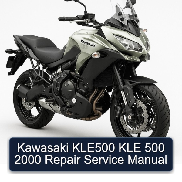 Kawasaki KLE500 KLE 500 2000 Repair Service Manual