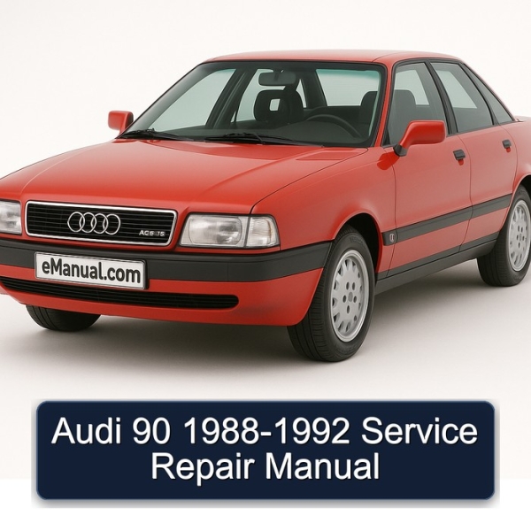 Audi 90 1988-1992 Service Repair Manual