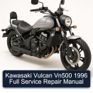 Kawasaki Vulcan Vn500 1996 Full Service Repair Manual
