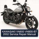 KAWASAKI VN800 VN800-B7 2002 Service Repair Manual
