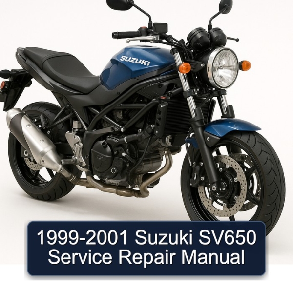 1999-2001 Suzuki SV650 Service Repair Manual