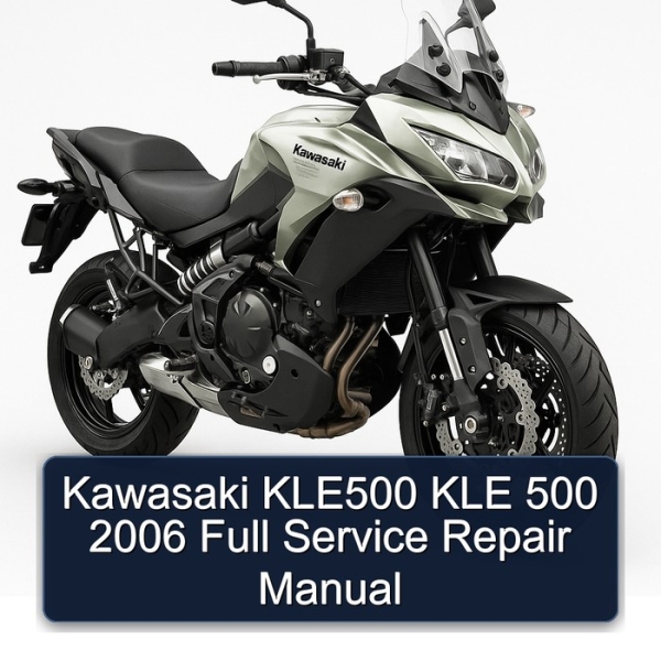 Kawasaki KLE500 KLE 500 2006 Full Service Repair Manual