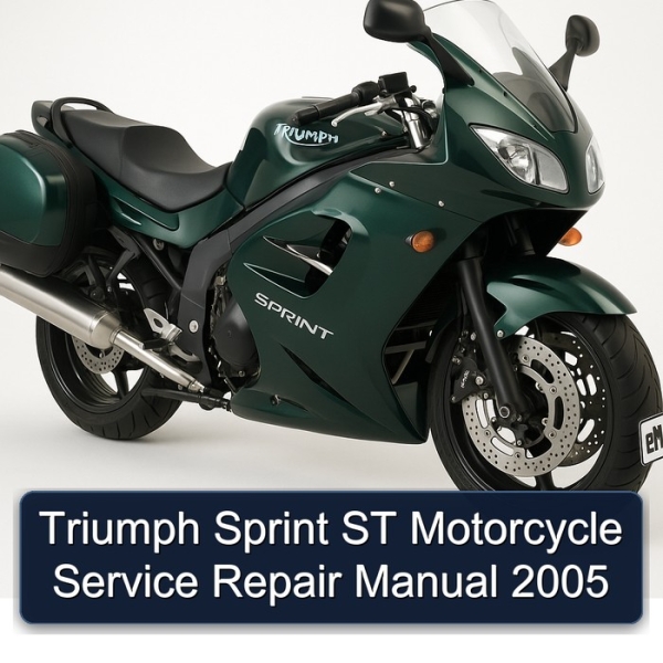 Triumph Sprint ST Motorcycle Service Repair Manual 2005