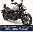 KAWASAKI VN1700-AAF 2010 Service Repair Manual