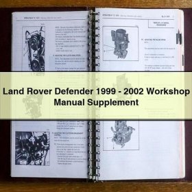 Land Rover Defender 1999-2002 Werkstatthandbuch Ergänzung