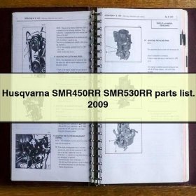Husqvarna SMR 450 RR / 530 RR Ersatzteilliste 2009