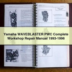 Yamaha WAVEBLASTER PWC Complete Workshop Repair Manual 1993-1996