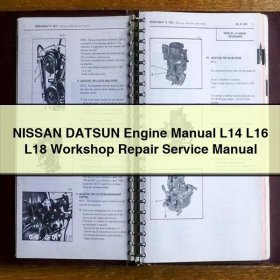 Nissan Datsun Motorhandbuch L14 L16 L18 Werkstatt-Reparaturanleitung