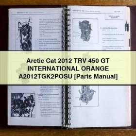 Arctic Cat TRV 450 GT International Orange - Teilehandbuch (2012)