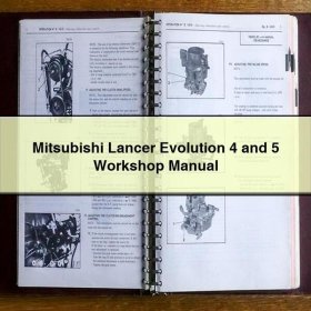Mitsubishi Lancer Evolution 4 & 5 Werkstatt Handbuch