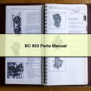 BC 853 Parts Manual