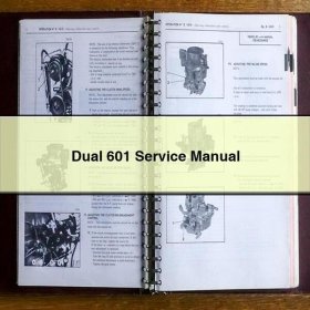 Dual 601 Service Repair Manual
