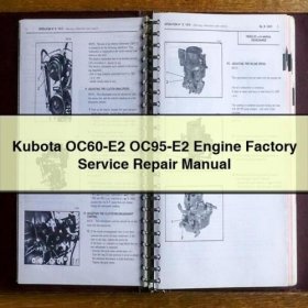 Kubota OC60-E2 / OC95-E2 Motor: Werkstatt- und Reparaturhandbuch (PDF)