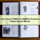 Volvo Penta TAMD61A TAMD62A Workshop Service Repair Manual