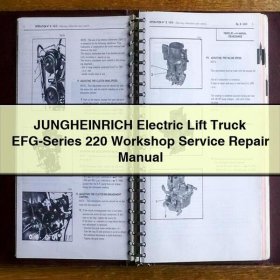 Jungheinrich EFG-Serie 220 Werkstatt-Reparaturhandbuch