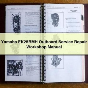 Yamaha EK25BMH Outboard Service Repair Workshop Manual