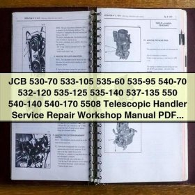 JCB Teleskoplader Service- und Reparaturhandbuch PDF-Download