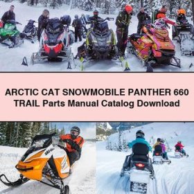 ARCTIC CAT Snowmobile PANTHER 660 TRAIL Parts Manual Catalog