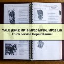 YALE (E842) MP18 MP20 MP20L MP22 Lift Truck Service Repair Manual PDF Download