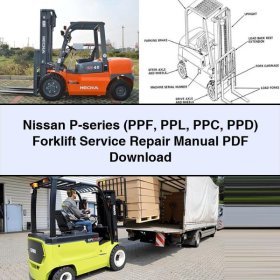 Nissan P-Serie Gabelstapler Service- und Reparaturhandbuch