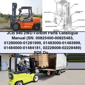 JCB 940 2WD Gabelstapler Ersatzteilkatalog