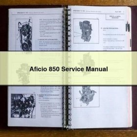Aficio 850 Servicehandbuch PDF Download