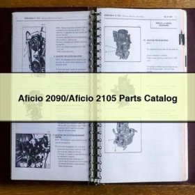Ersatzteilkatalog für Aficio 2090/2105