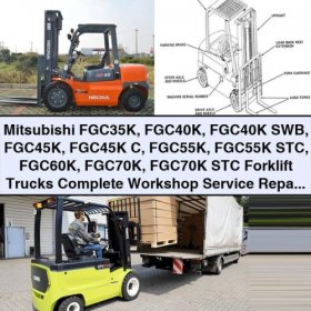 Mitsubishi Gabelstapler FGC35K-FGC70K Werkstatt-Handbuch (PDF)