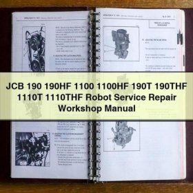 JCB 190/1100/1110 Robot-Servicehandbuch - PDF Download