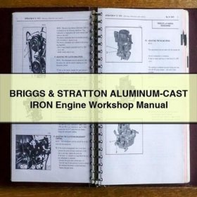 Briggs & Stratton - Werkstatt Handbuch für Aluminium-Gusseisen Motoren (PDF)