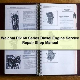 Weichai R6160 Dieselmotor Werkstatt-Handbuch