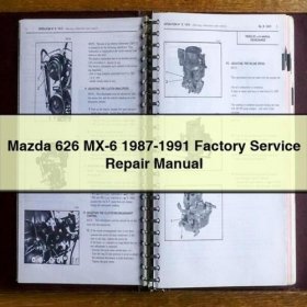 Mazda 626 MX-6 (1987-1991) Werkstatthandbuch PDF Download