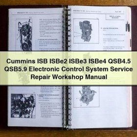 Cummins ISB/ISBe/QSB: Reparaturhandbuch für die elektronische Steuerung