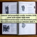 Calavar Condor Self-Propelled Models 3238-6066 Operation/Maintenance and Parts Manual
