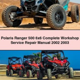 Polaris Ranger 500 6x6 Werkstatt-Handbuch 2002-2003 (PDF)