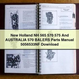 New Holland NH 565/570/575 und AUSTRALIA 570 Pressen Teilehandbuch 5056533NF