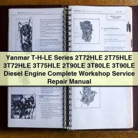 Yanmar T-H-LE Series Dieselmotor Werkstatt-Handbuch