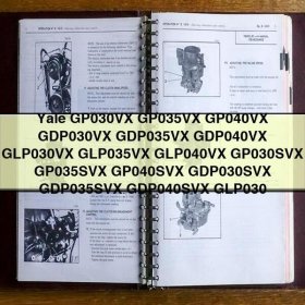 Yale GP/GDP/GLP 030/035/040 VX/SVX