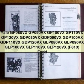 Yale Gabelstapler GP080VX - GP120VX, GDP080VX - GDP120VX, GLP080VX - GLP120VX (F813)