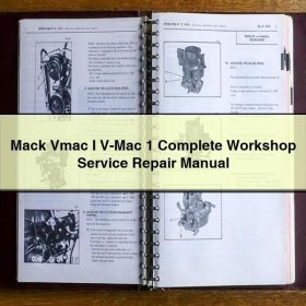 Mack V-Mac 1 Werkstatt-Handbuch