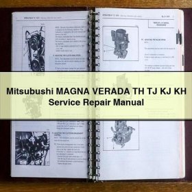 Mitsubishi Magna Verada TH TJ KJ KH Servicehandbuch