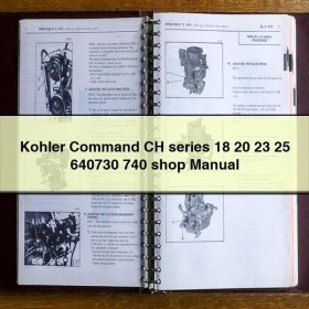 Kohler Command CH-Serie 18/20/23/25 Werkstatt-Handbuch