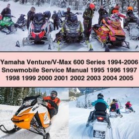 Yamaha Venture/V-Max 600 (1994-2006) - Servicehandbuch (PDF)
